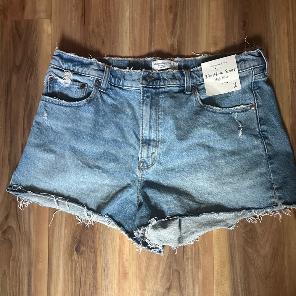 Abercrombie and fitch high rise short